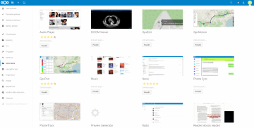 Nextcloud náhled