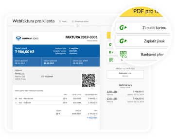 Webfaktura z Fakturoidu